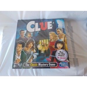 CLUE Meet the New Suspect Dr. Orchid Classic Mystery Board Game by Hasbro Sealed